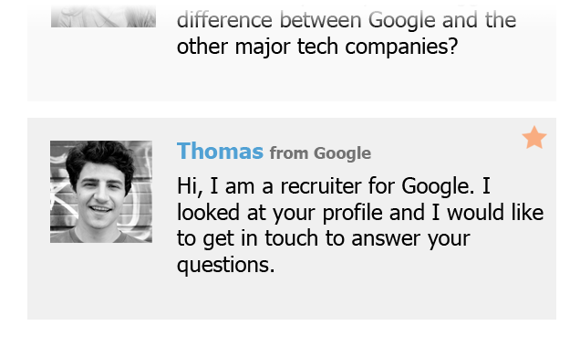 Ask questions about a company.
